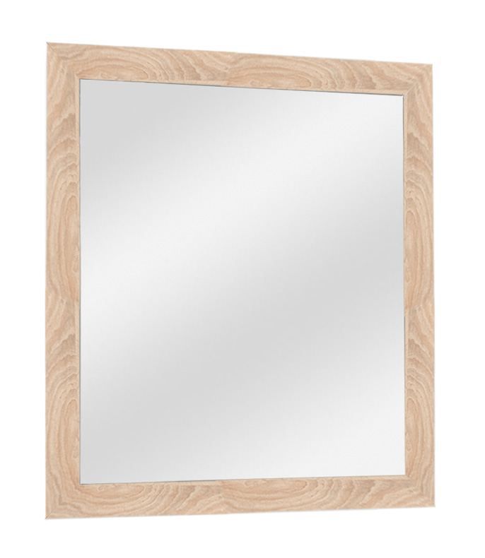 Spiegel Ainsa 17, kleur: eiken bruin - 70 x 65 x 2 cm (h x b x d)