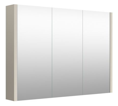 Badkamer - spiegelkast Noida 05, kleur: beige - 65 x 88 x 12 cm (H x B x D)