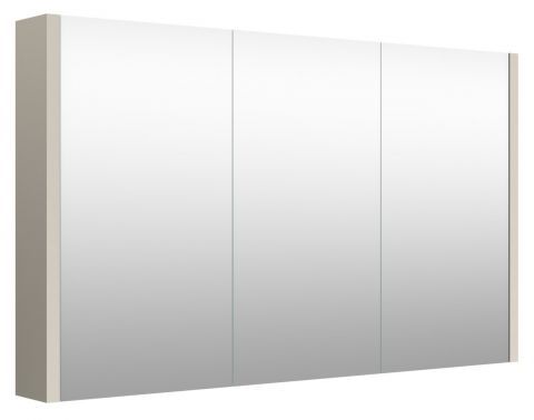 Badkamer - spiegelkast Noida 07, kleur: beige - 65 x 108 x 12 cm (H x B x D)