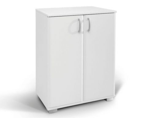 cabinet kast / dressoir Potes 11, kleur: wit - 95 x 75 x 37 cm (h x b x d)