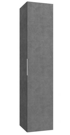 Badkamer - Kolom kast Ongole 26, Kleur: Grijs - Afmetingen: 160 x 35 x 35 cm (H x B x D)
