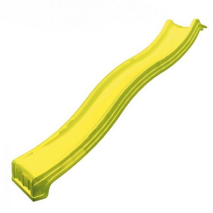 Glijbaan met wateraansluiting - lengte 3 m - kleur: geel, 