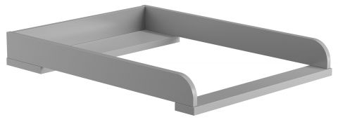 aankleed unit, kleur: grijs - Afmetingen: 11 x 59 x 78 cm (H x B x D)