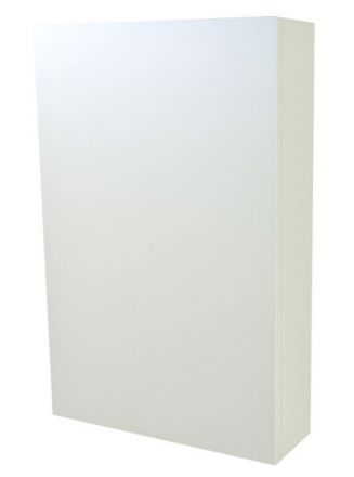 Badkamer - spiegelkast Nadiad 01, kleur: wit glanzend - 70 x 46 x 14 cm (H x B x D)