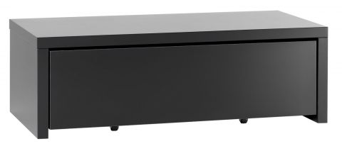 Jeugdkamer / tienerkamer - Lowboard kast Marincho 25, kleur: zwart - Afmetingen: 35 x 107 x 53 cm (H x B x D)