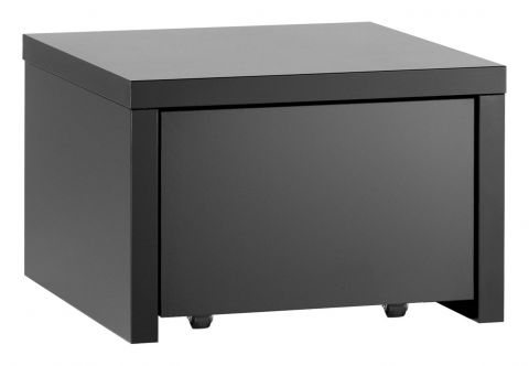 Jeugdkamer / tienerkamer - Lowboard kast Marincho 30, kleur: zwart - Afmetingen: 35 x 54 x 53 cm (H x B x D)