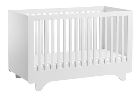 Babybedje / kinderbed Lillebror 01, kleur: wit - ligvlak: 70 x 140 cm (B x L)