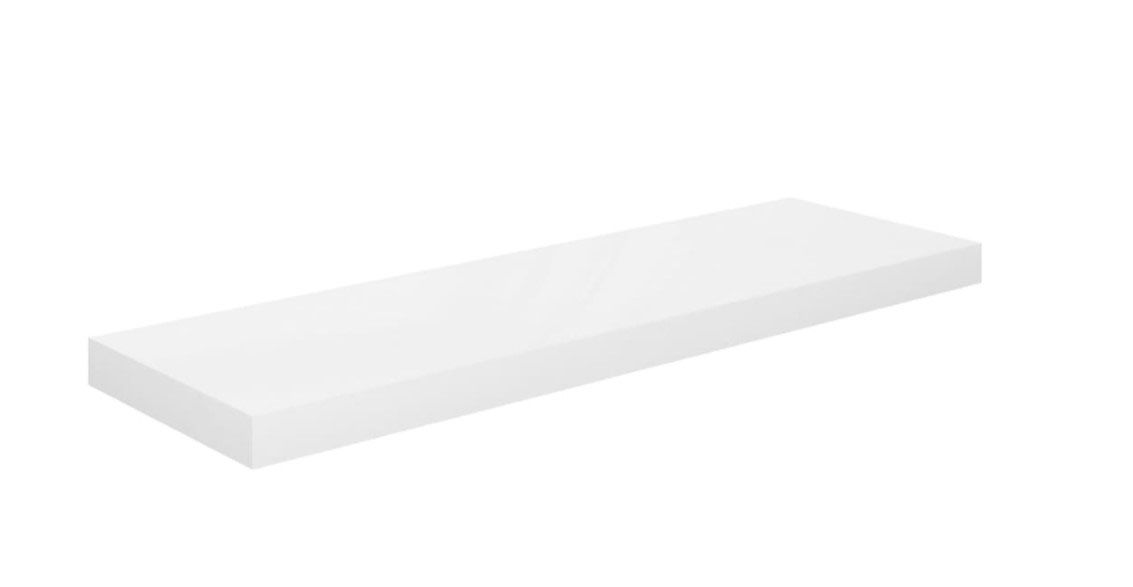 Houten plank voor Karpaten serie, set van 2, kleur: wit