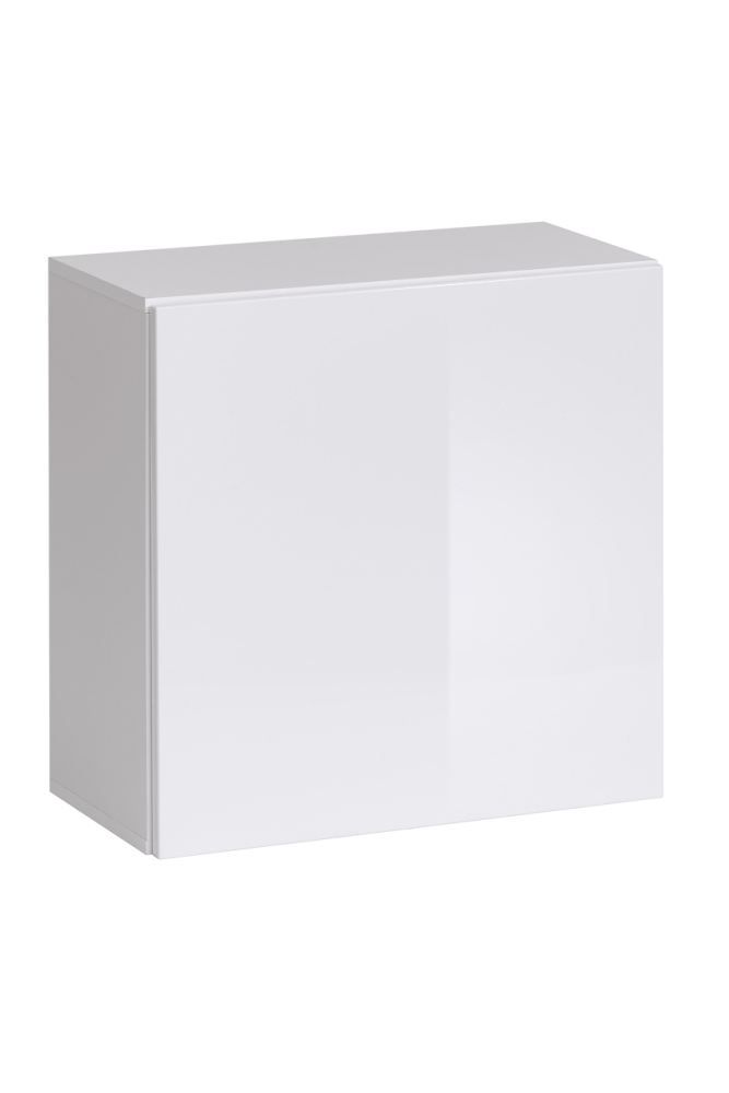 Hangelement Fardalen 09, kleur: wit - Afmetingen: 60 x 60 x 30 cm (H x B x D), met twee vakken