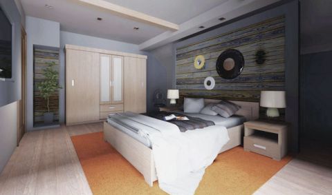 Complete slaapkamer set C Kikori, 4 stuks, kleur: Sonoma eiken