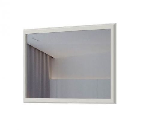 Spiegel Falefa 11, kleur: wit - 75 x 125 x 4 cm (h x b x d)