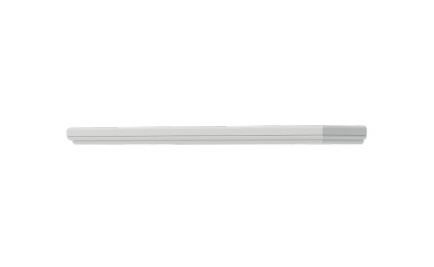 wandplank / hangplank Falefa 08, kleur: wit - 5 x 100 x 19 cm (h x b x d)
