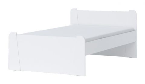 eenpersoonsbed / logeerbed 04, kleur: wit - ligvlak: 120 x 200 cm (b x l)