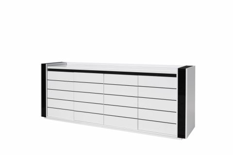 dressoir / sideboard kast Livadia 10 - Afmetingen: 87 x 220 x 50 cm (H x B x D)