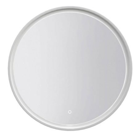 Spiegel Dhule 13, kleur: wit - 80 x 80 cm (h x b)