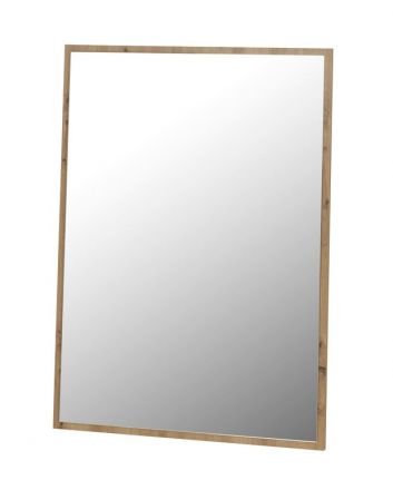 Spiegel Kanel 18, kleur: eiken - afmetingen: 110 x 90 cm (H x B)