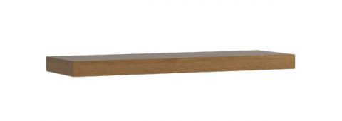 Hangplank "Berovo" rustiek eiken 30 - Afmetingen: 60 x 26 cm (B x D)