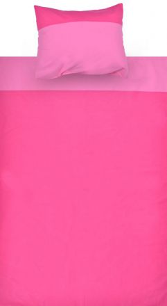 Kinderen - Beddengoed 2-delig - Kleur: Roze/licht roze