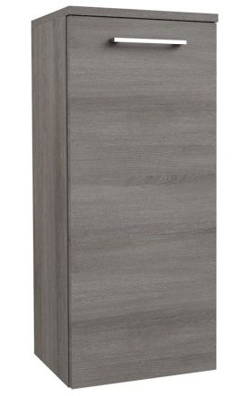 Badkamer - zijkast Rajkot 97, kleur: grijs essen - 80 x 35 x 28 cm (H x B x D)