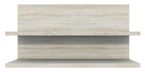 wandrek / hangplank Pamulang 13, kleur: Sonoma eiken - Afmetingen: 62 x 120 x 25 cm (H x B x D)