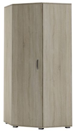 kledingkast / hoekkast Ciomas 07 , kleur: Sonoma eiken - afmetingen: 190 x 85 x 85 cm (H x B x D)
