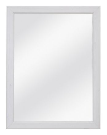 Spiegel Bibaor 11, kleur: eiken wit - 98 x 75 x 2 cm (H x B x D)
