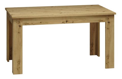 uitschuifbare tafel Glostrup 14, kleur: eiken - afmetingen: 140-180 x 82 cm (L x D)