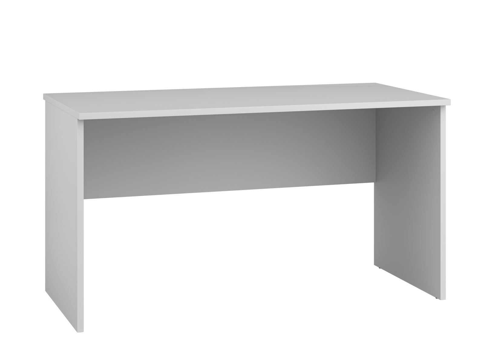 Toivala 15 bureautafel / bureau, kleur: lichtgrijs - Afmetingen: 75 x 138 x 68 cm (H x B x D)