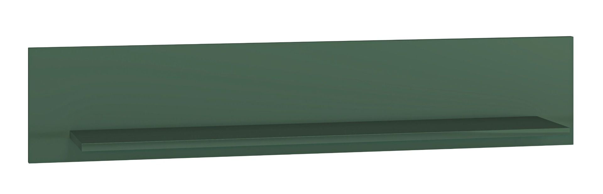 wandrek / hangplank Inari 08, kleur: Bosgroen - afmetingen: 23 x 120 x 22 cm (H x B x D)