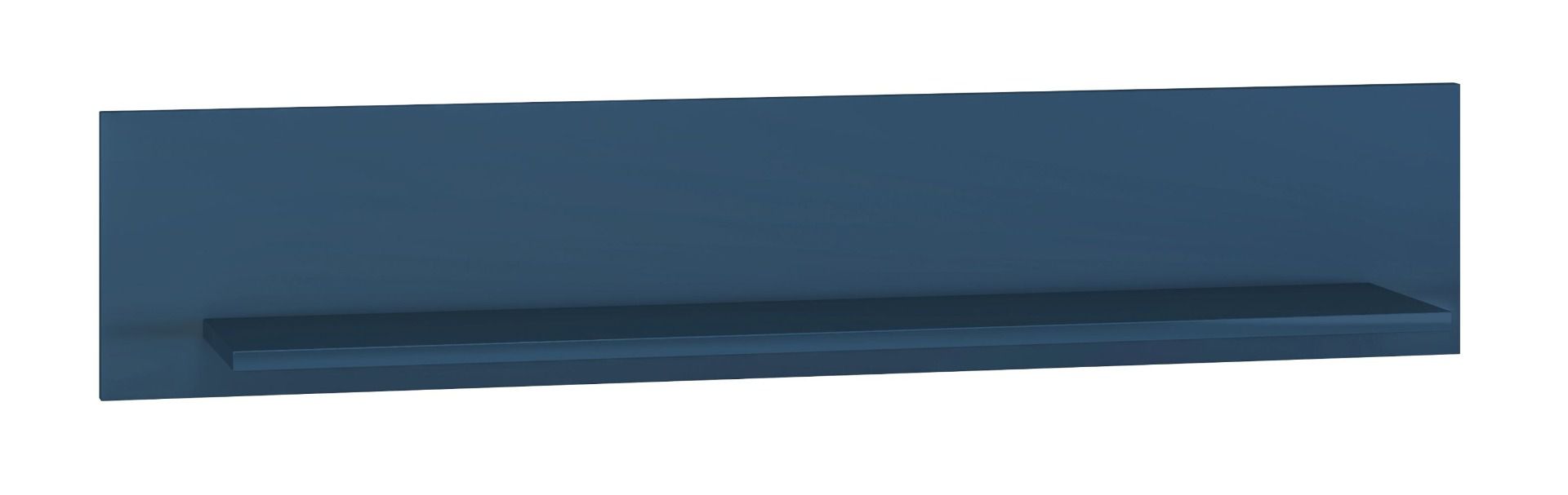 wandrek / hangplank Kumpula 08, kleur: Donkerblauw - afmetingen: 23 x 120 x 22 cm (H x B x D)
