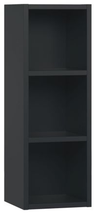 wandrek / hangplank, kleur: zwart - Afmetingen: 90 x 32 x 30 cm (H x B x D)