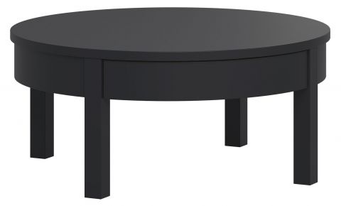 Salontafel, kleur: zwart - Afmetingen: 80 x 80 x 36 cm (B x D x H)