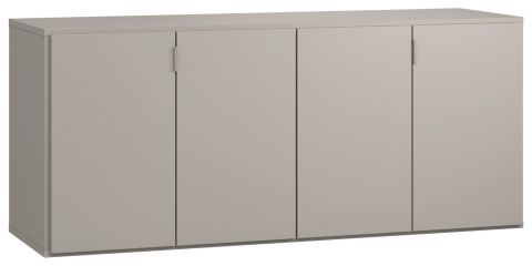 Bentos 04 dressoir / sideboard, kleur: grijs - afmetingen: 70 x 160 x 47 cm (h x b x d)