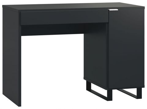 Chiflero 01 bureau, kleur: zwart - Afmetingen: 78 x 110 x 57 cm (H x B x D)