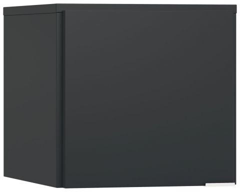 opzetkast voor eendeurskast Chiflero, kleur: zwart - Afmetingen: 45 x 47 x 57 cm (H x B x D)