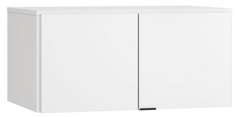opzetkast voor dubbeldeurskast Chiflero, kleur: wit - Afmetingen: 45 x 93 x 57 cm (H x B x D)