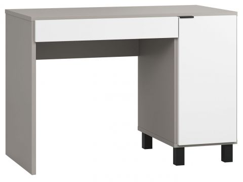 Pantanoso 26 bureau, kleur: grijs / wit - Afmetingen: 78 x 110 x 57 cm (H x B x D)