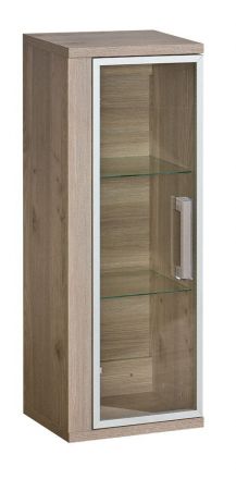 Hangkast Cavalla 13, linksdraaiende deur, kleur: eiken bruin - afmetingen: 98 x 38 x 27 cm (h x b x d)