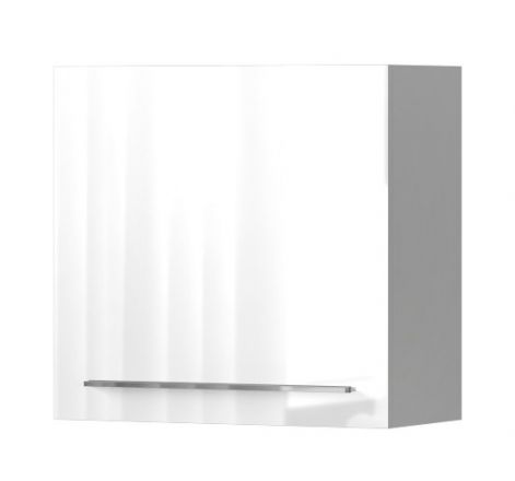 hangkast  Garim 38, kleur: wit hoogglans - Afmetingen: 57 x 60 x 29 cm (H x B x D)