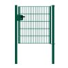 Drahtgittertor 1-flügelig, Durchgangslichte: 95 cm - Ausführung: grün beschichtet, Höhe: 103 cm