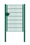 Drahtgittertor 1-flügelig, Durchgangslichte: 95 cm - Ausführung: grün beschichtet, Höhe: 143 cm