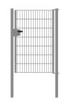 Drahtgittertor 1-flügelig, Durchgangslichte: 95 cm - Ausführung: verzinkt, Höhe: 143 cm
