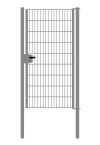 Drahtgittertor 1-flügelig, Durchgangslichte: 95 cm - Ausführung: verzinkt, Höhe: 183 cm