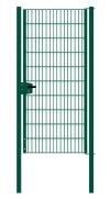 Drahtgittertor 1-flügelig, Durchgangslichte: 95 cm - Ausführung: grün beschichtet, Höhe: 203 cm