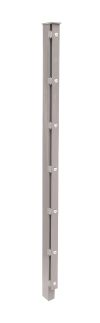 Hekwerk paal model A, Uitvoering:   verzinkt, Voor hekwerk Hoogte: 123 cm, Lengte: 170 cm, Bevestigingspunten: 7