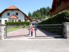 Buisframe dubbele draaipoort, Utvoering: antraciet gecoat, Hoogte: 103 cm, Doorgang: 450 cm