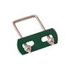 U-beugel montageset, Uitvoering: groen gecoat