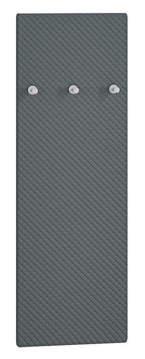 Garderobe / kapstok Fjends 07, kleur: antraciet - Afmetingen: 102 x 34 x 3 cm (h x b x d)