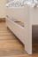 Futonbed / , vol hout, bed massief grenen wit gelakt A9, incl. lattenbodem - afmetingen 140 x 200 cm