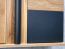 Dressoir / sideboard kast Ogulin 13, kleur: eiken / zwart, deels massief - afmetingen: 87 x 142 x 45 cm (H x B x D)
